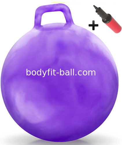 Kids Inflatable Toy Bouncing Fitness Gym Jump Hopper Bouncy Ball With Handle